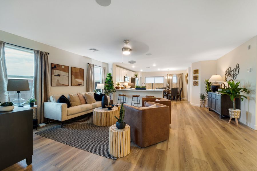 Furnished interior in a model home at Perkinsville in Chino Valley (Image 25). Furnished interior in a model home at Perkinsville in Chino Valley (Image 25).