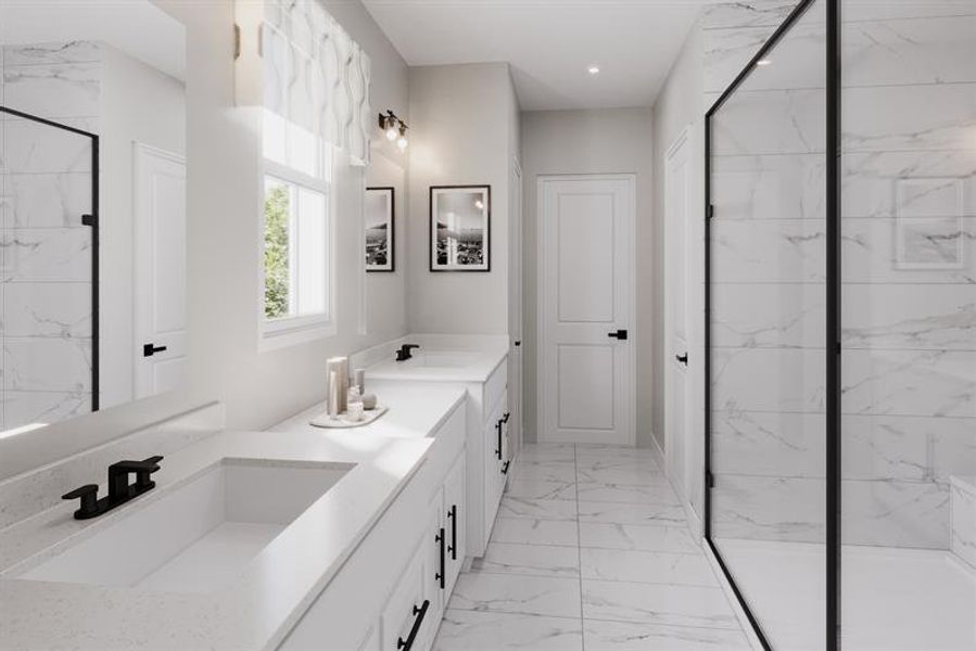 Furnished interior in a model home at Lost Tree Preserve in Vero Beach (Image 5).