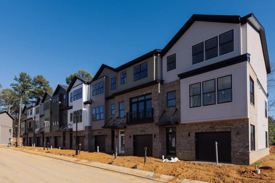Homes under construction in the Coker Place community in Chapel Hill, NC (Image 14).