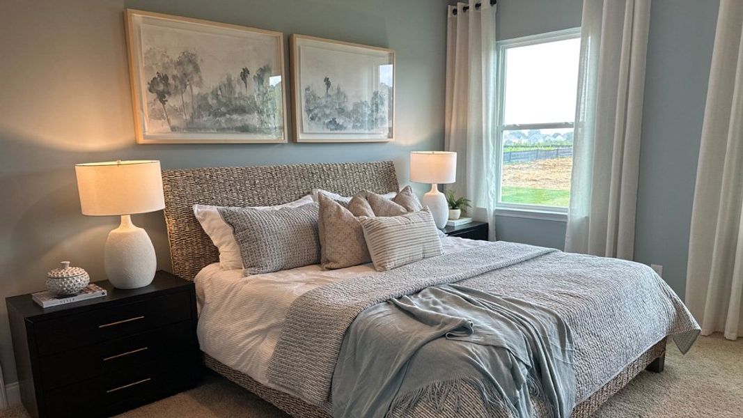 Furnished interior in a model home at Beaver Dam Crossing in Bailey (Image 16).