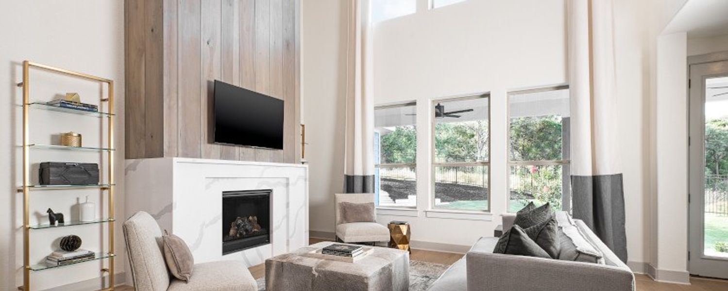 Furnished interior in a model home at The Estates at La Cima in San Marcos (Image 7). Furnished interior in a model home at The Estates at La Cima in San Marcos (Image 7).