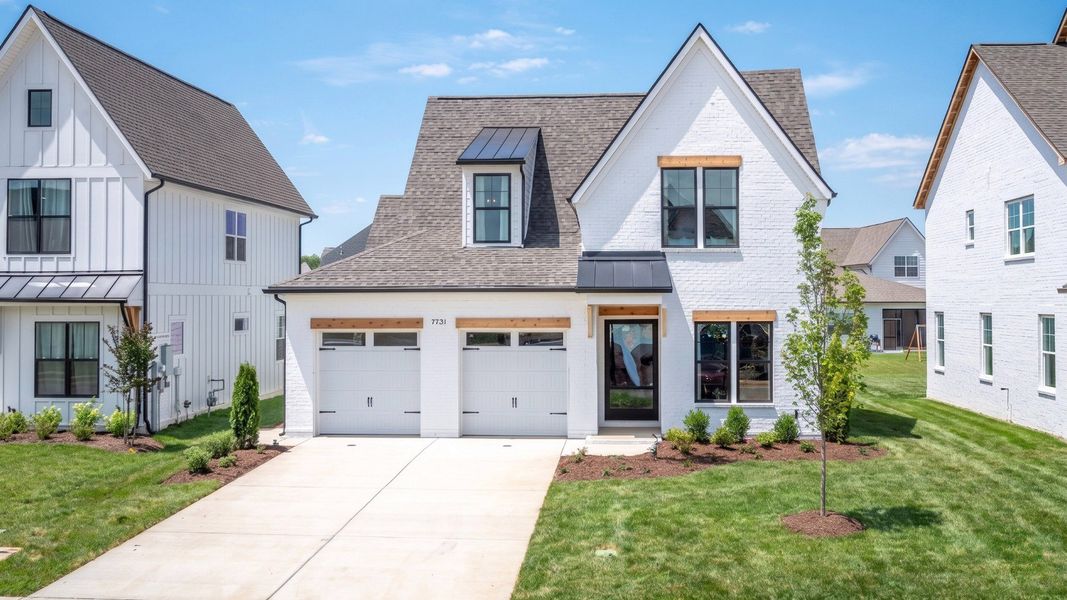 White front exterior