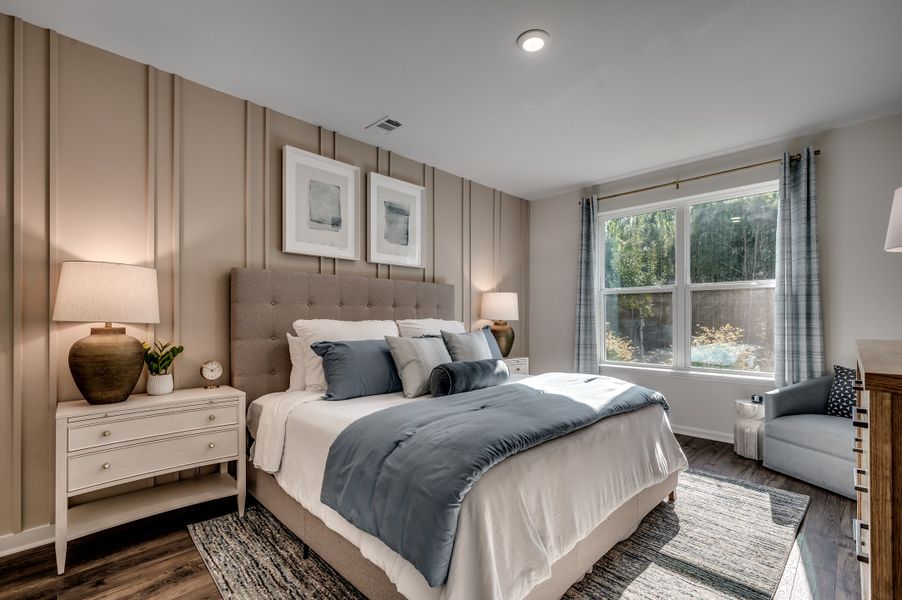 Furnished interior in a model home at Inlet Keys in Murrells Inlet (Image 8).