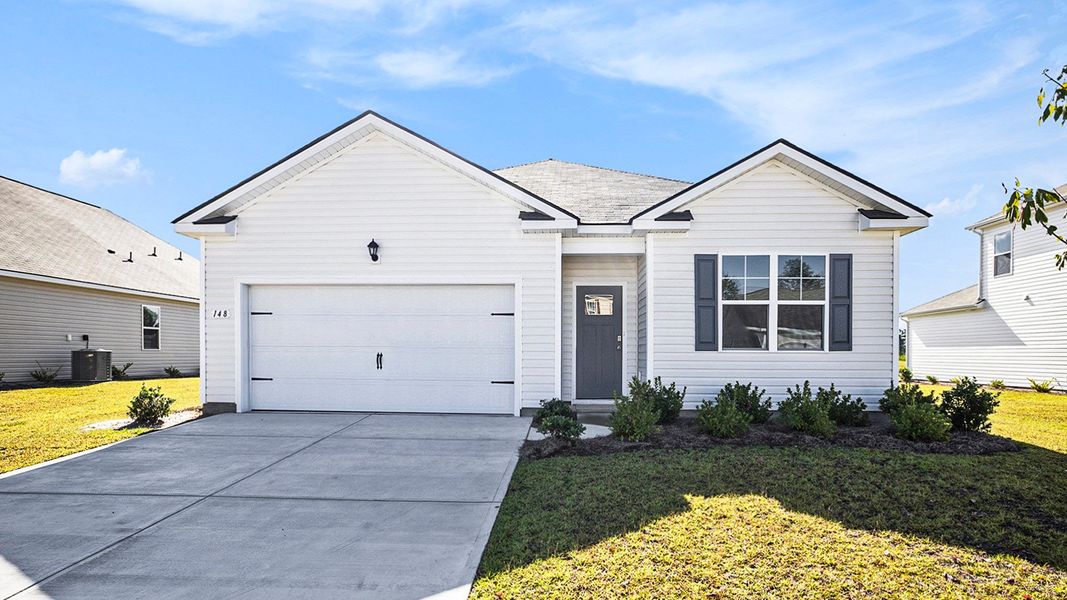 Front exterior of a home in the Pinewood Estates community, located in Conway, SC (Image 4).