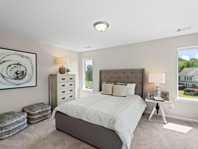 Furnished interior in a model home at Ivy Glen in Perry (Image 12). Furnished interior in a model home at Ivy Glen in Perry (Image 12).