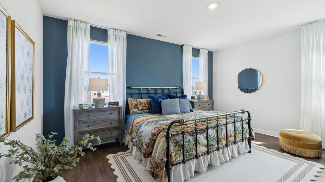 Furnished interior in a model home at Harvest Point in Spring Hill (Image 41).