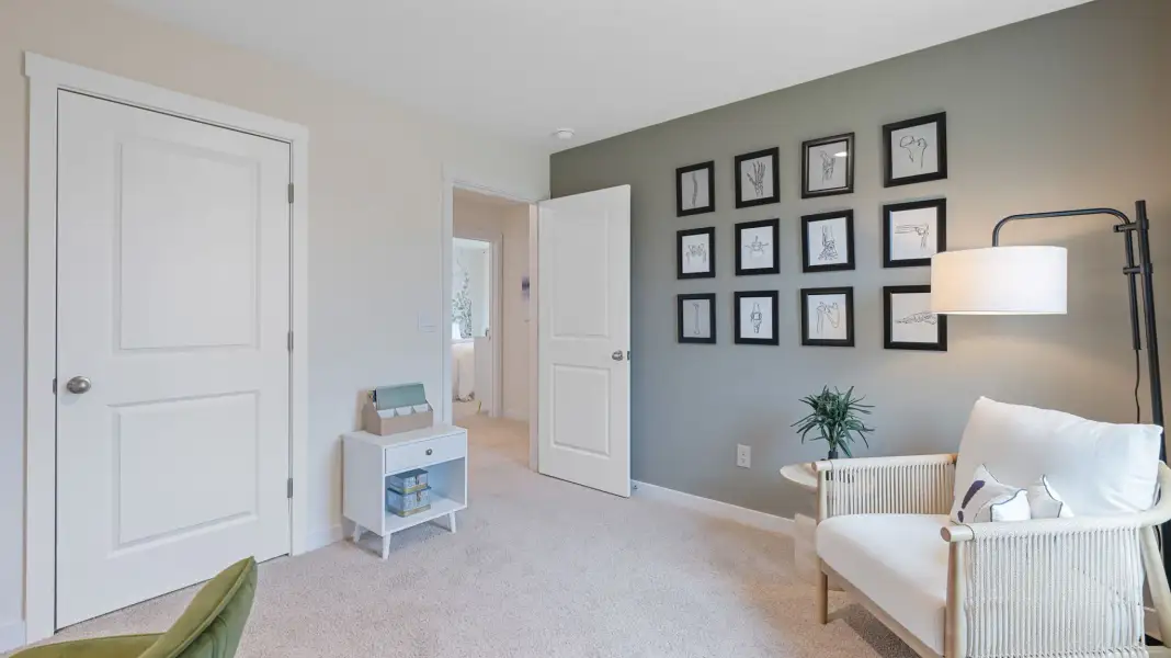 Furnished interior in a model home at Lillie Acres in Chattanooga (Image 30).