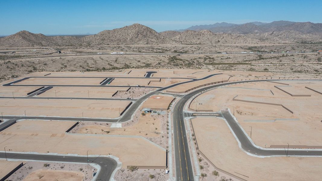 Site preparation and early development at Alta Vida at Westpark in Buckeye, AZ (Image 4).