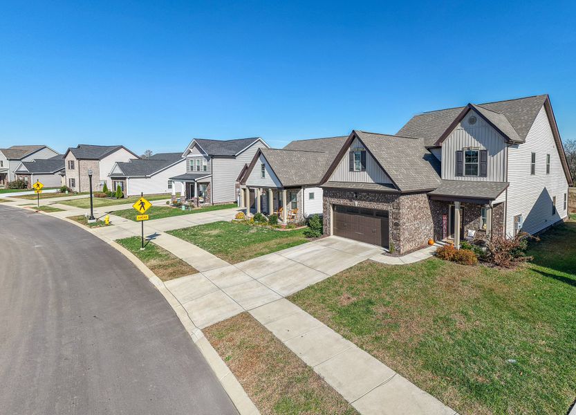 Front exterior of a home in the Langford Farms community, located in Gallatin, TN (Image 21).