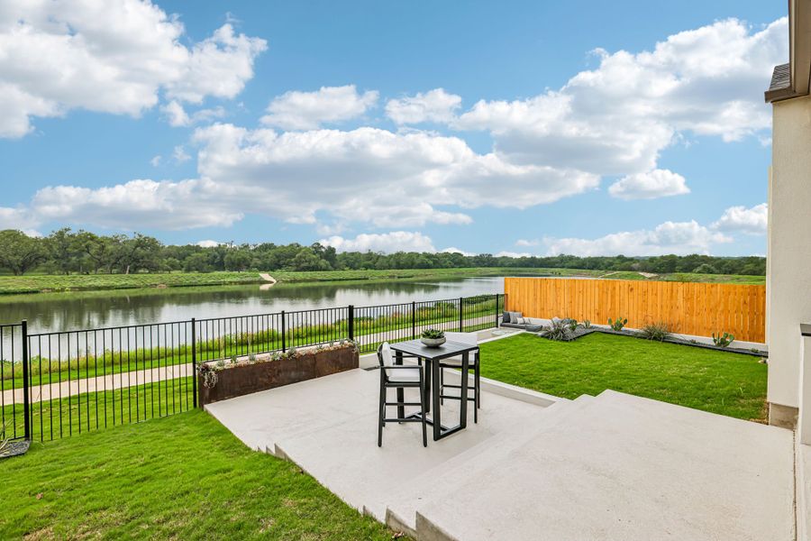 Exterior details of a home in Manors Collection - Freedom at Anthem, Kyle (Image 14).