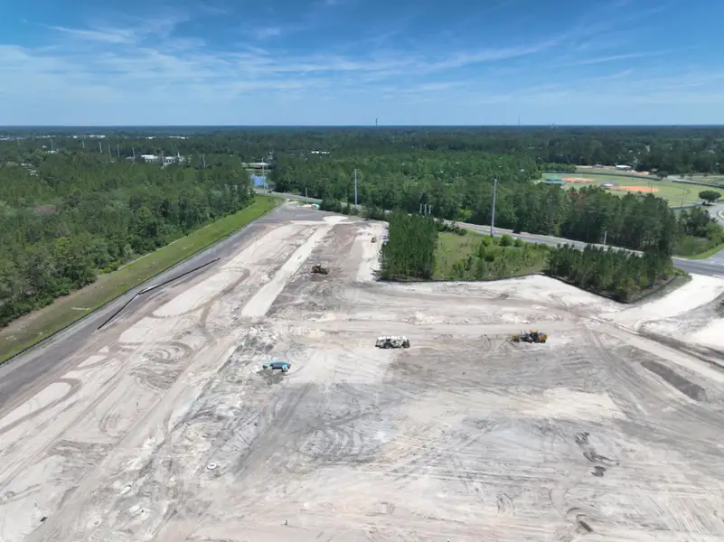 Site preparation and early development at Hunters Creek in Lake City, FL (Image 1). Site preparation and early development at Hunters Creek in Lake City, FL (Image 1).