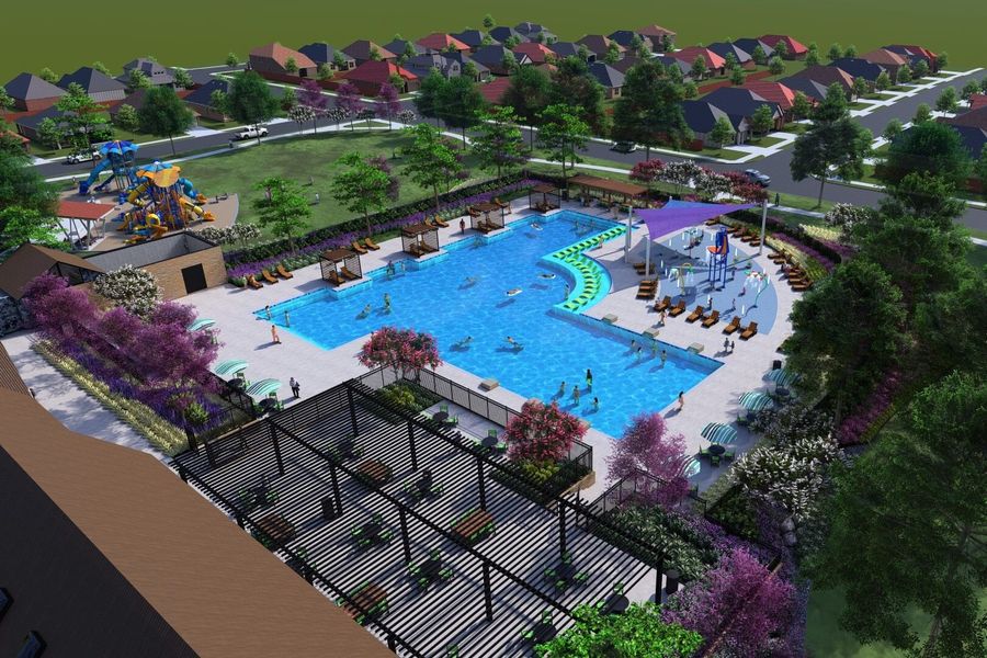 Amenity Center Rendering Amenity Center Rendering