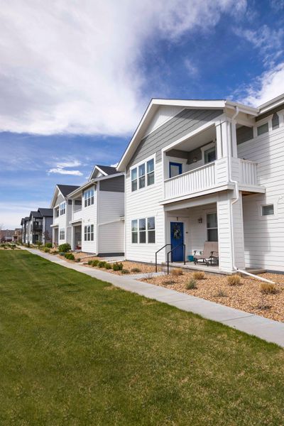 Exterior details of a home in Raindance Condos, Windsor (Image 6). Exterior details of a home in Raindance Condos, Windsor (Image 6).
