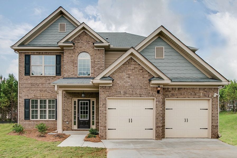 Front exterior of a home in the Savannah Walk community, located in College Park, GA (Image 1). Front exterior of a home in the Savannah Walk community, located in College Park, GA (Image 1).