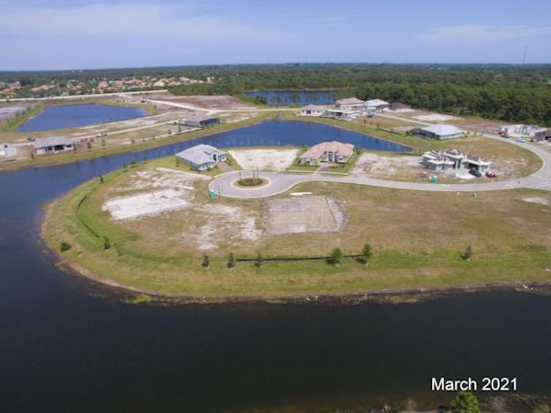 Site preparation and early development at Bent Pine Preserve in Vero Beach, FL (Image 60).