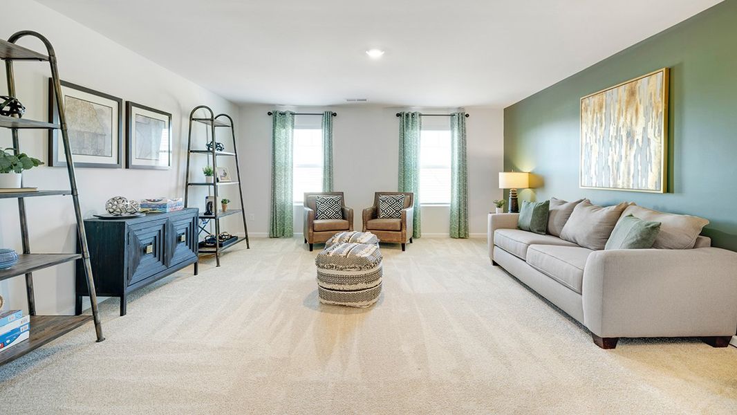 Furnished interior in a model home at Estates at Deer Hollow in Grovetown (Image 15).