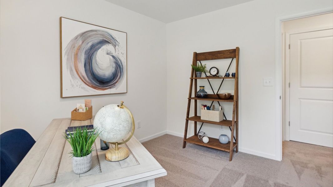 Furnished interior in a model home at Oak Hill in Vonore (Image 21).