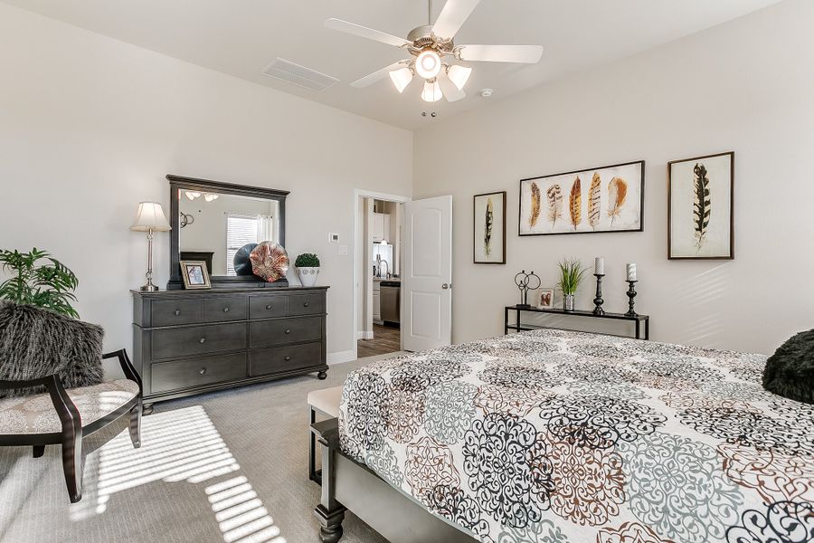 Furnished interior in a model home at Berkshire Estates in Mesquite (Image 33). Furnished interior in a model home at Berkshire Estates in Mesquite (Image 33).