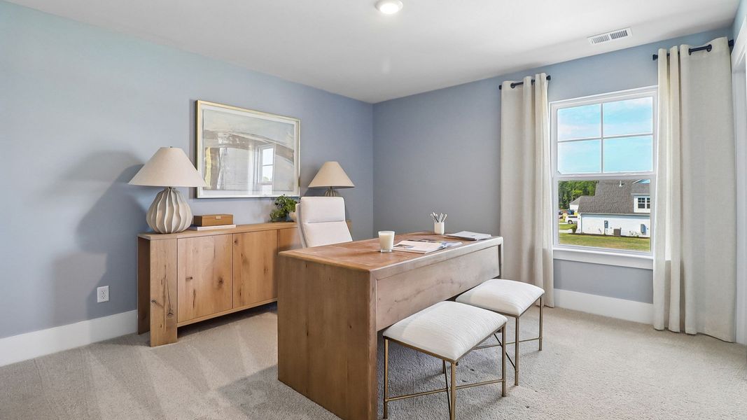 Furnished interior in a model home at Shell Pointe in Gilbert (Image 25).