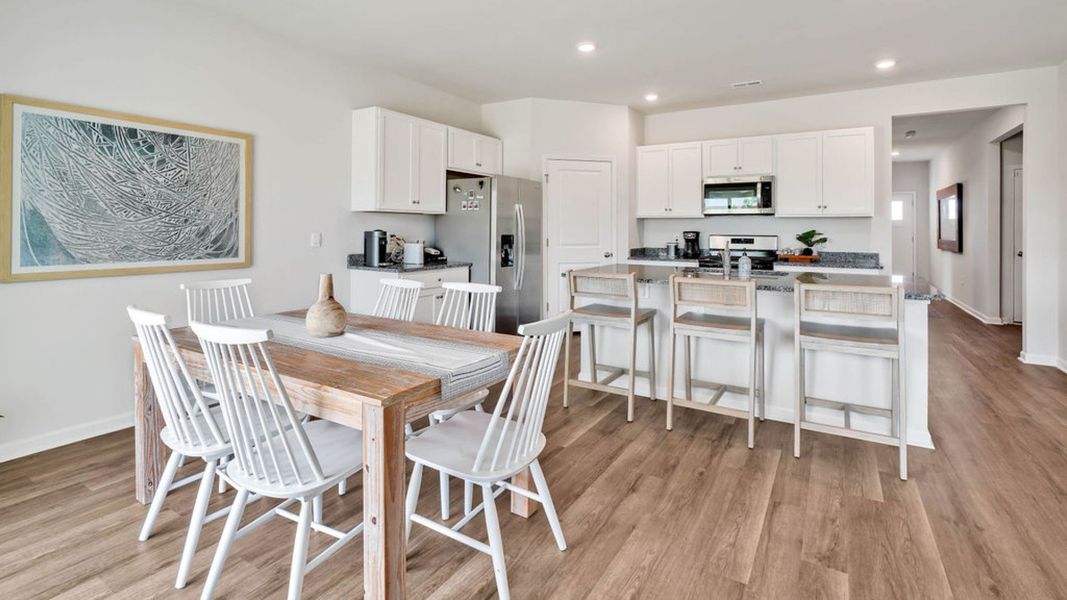 Furnished interior in a model home at Driftwood in Richlands (Image 14).