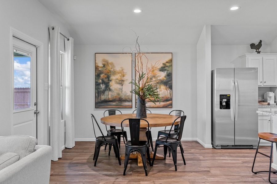 Furnished interior in a model home at Faculty Row in Abilene (Image 19).