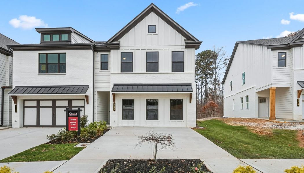 Front exterior of a home in the Millstone at Mundy Mill community, located in Gainesville, GA (Image 11).