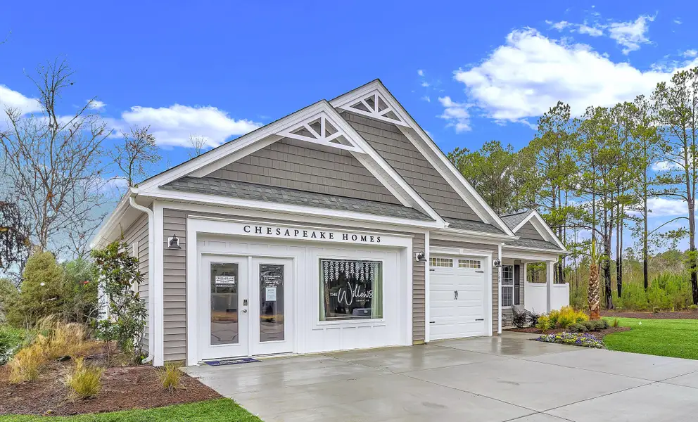 Front exterior of a home in the The Willows community, located in Loris, SC (Image 3).