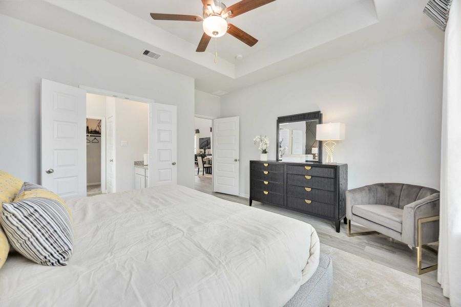 Tejas Village Model Home - Primary Bedroom Tejas Village Model Home - Primary Bedroom