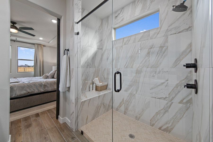 Furnished interior in a model home at Paloma Ranch in Harlingen (Image 42).