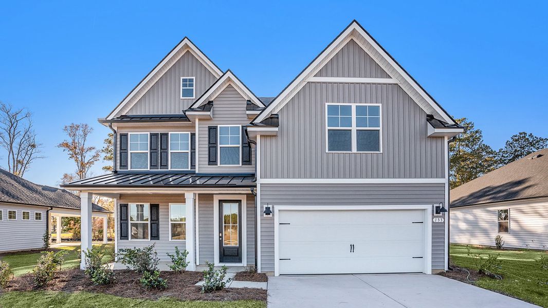 Front exterior of a home in the Coastal Farms community, located in Conway, SC (Image 10).