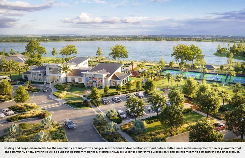 Conceptual Clubhouse Rendering