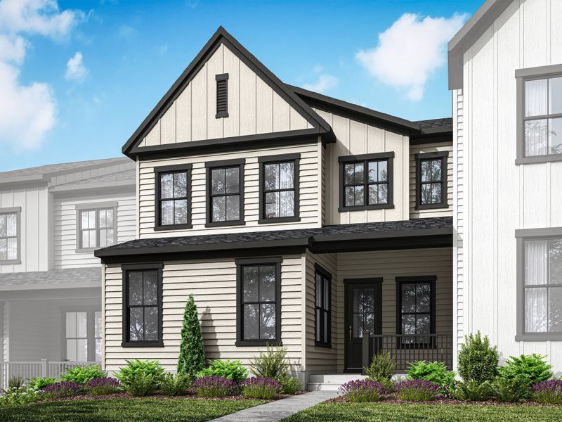 Front exterior of a home in the Seven Oaks community, located in Belmont, NC (Image 8).