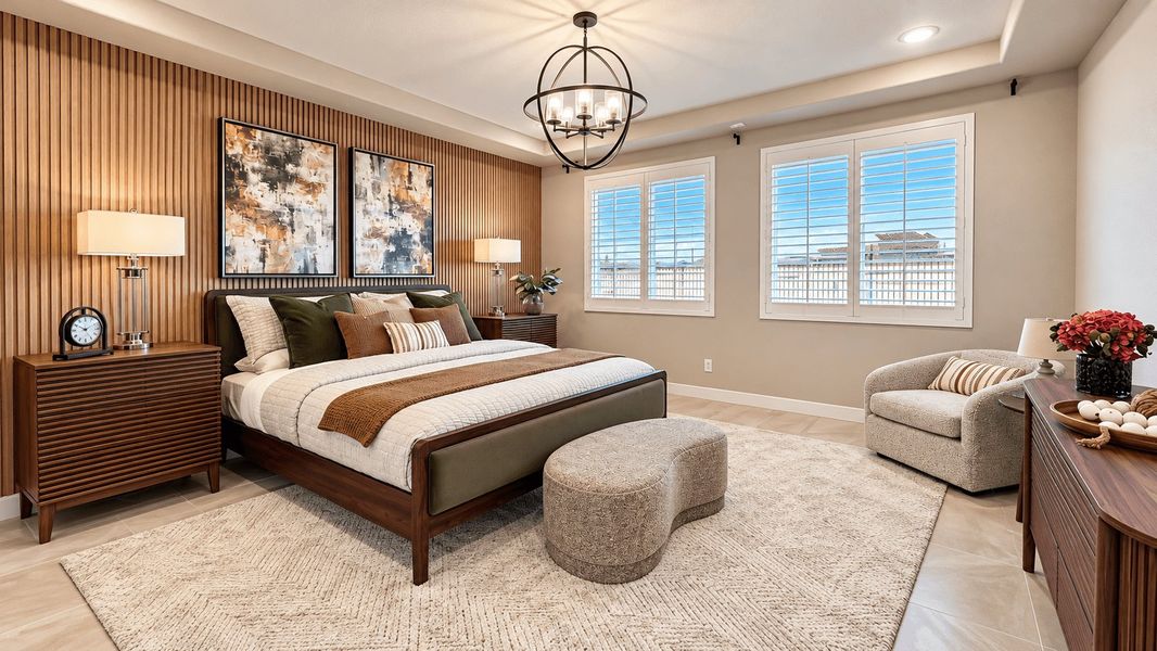 Furnished interior in a model home at Silver Cross in Florence (Image 28). Furnished interior in a model home at Silver Cross in Florence (Image 28).