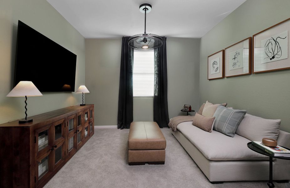 Furnished interior in a model home at North Copper Canyon in Surprise (Image 8). Furnished interior in a model home at North Copper Canyon in Surprise (Image 8).