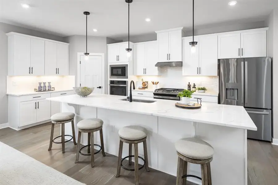 Furnished interior in a model home at Hope Pointe Single Family Homes in North Myrtle Beach (Image 6). Furnished interior in a model home at Hope Pointe Single Family Homes in North Myrtle Beach (Image 6).