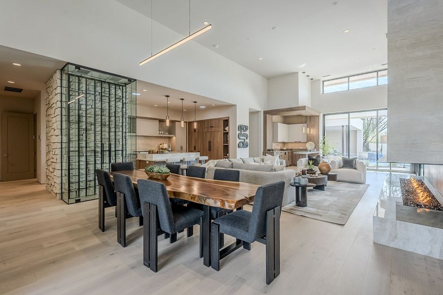 Furnished interior in a model home at Ironwood Golf Villas in Paradise Valley (Image 7).