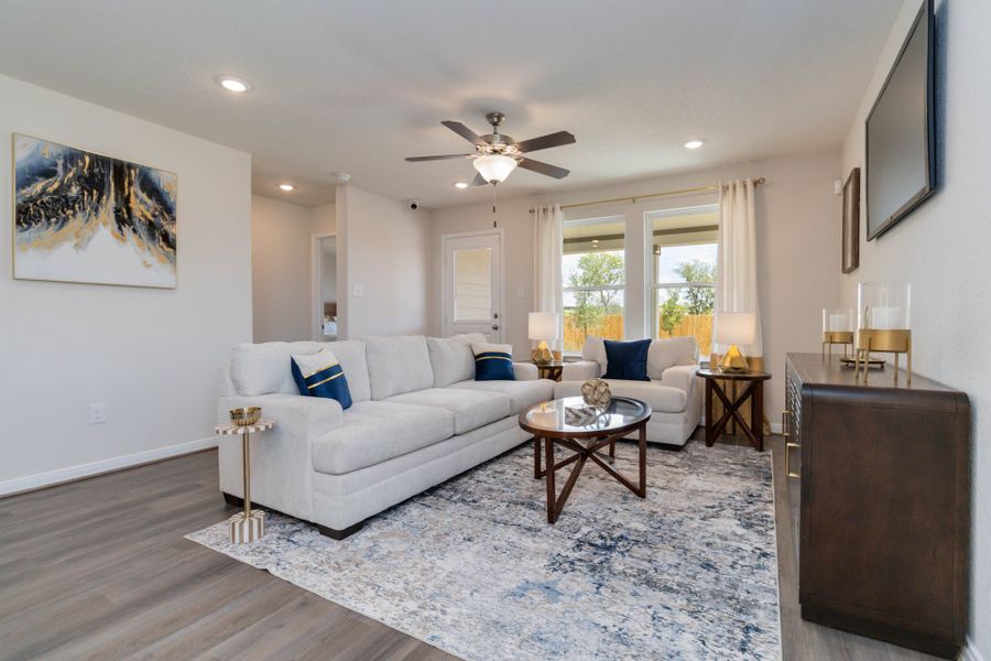 Applewhite Meadows Model - Vail - Family Room