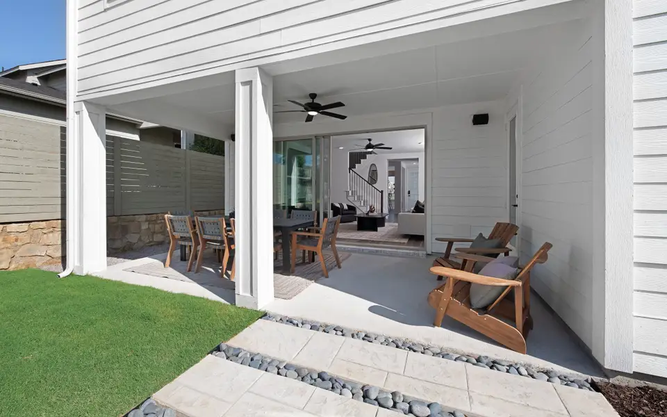 Exterior details of a home in Enclave 45s, Corinth (Image 4).