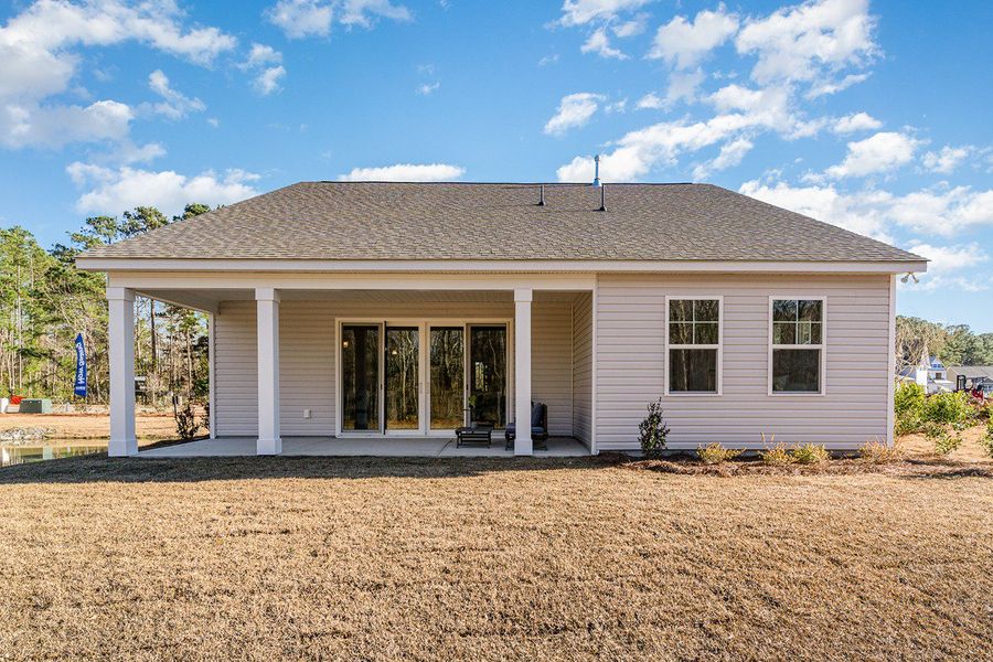 Exterior details of a home in Ranch Haven, Murrells Inlet (Image 12).