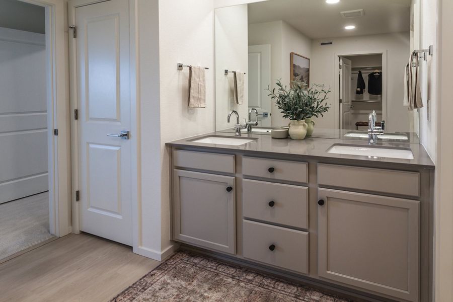 Furnished interior in a model home at Granary Trailblazer Collection - Single Family Homes in Johnstown (Image 41). Furnished interior in a model home at Granary Trailblazer Collection - Single Family Homes in Johnstown (Image 41).