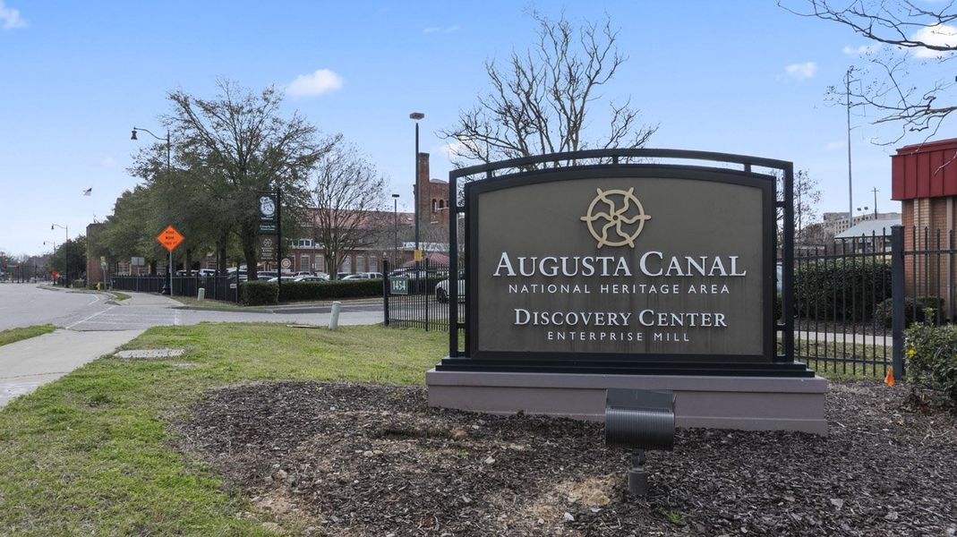 Entrance to the Windsor Meadows community in Augusta, GA, featuring signage and landscaping (Image 9).