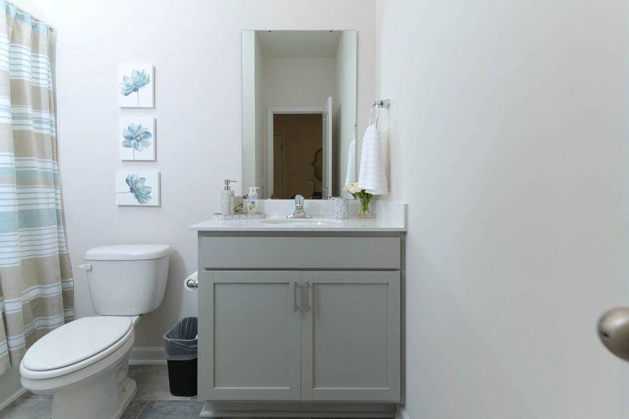 Furnished interior in a model home at Willow Commons in Lugoff (Image 25).