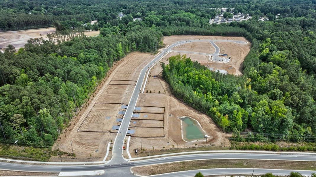 Site preparation and early development at Carver Station in Durham, NC (Image 7).