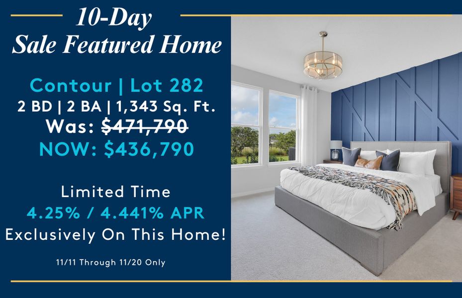 10-Day Sale Featured Home!