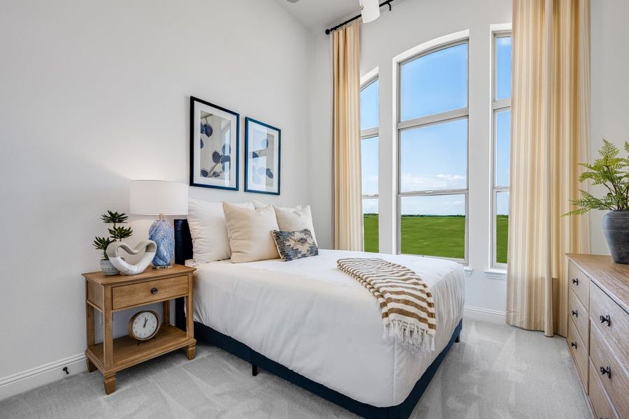 Furnished interior in a model home at The Ranch at Uptown Celina 60s in Celina (Image 58).