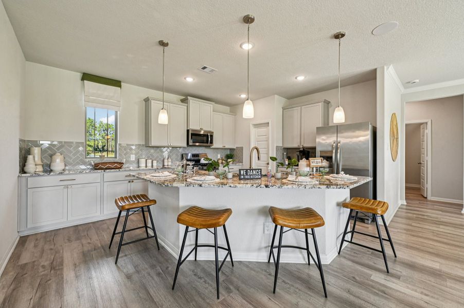 Barton Place Model Home - Madison - Kitchen Barton Place Model Home - Madison - Kitchen