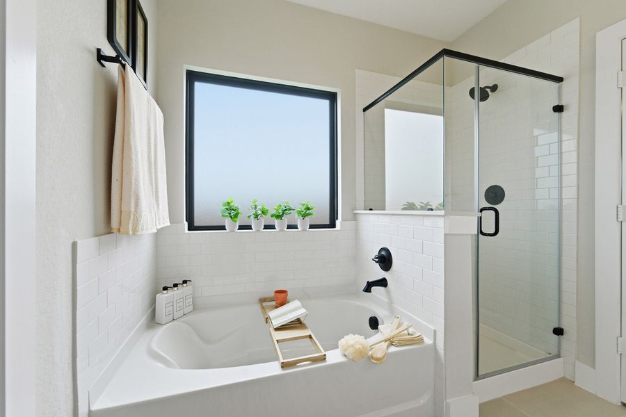 Furnished interior in a model home at Morgan Meadows in San Antonio (Image 38). Furnished interior in a model home at Morgan Meadows in San Antonio (Image 38).