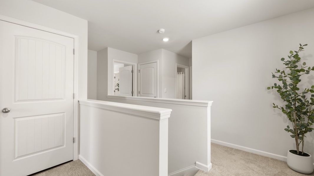 Furnished interior in a model home at Pointe Park in Union City (Image 39). Furnished interior in a model home at Pointe Park in Union City (Image 39).