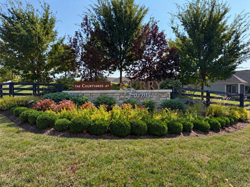 Natural surroundings and green spaces near The Courtyards at Curry Farms in Louisville, KY (Image 7).