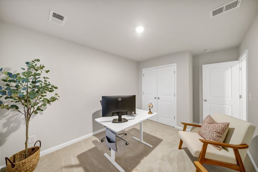 Furnished interior in a model home at Village at Boulware in Lugoff (Image 26).